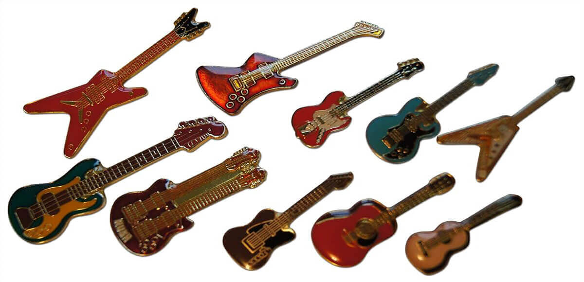 Acoustic Guitar Pin Set