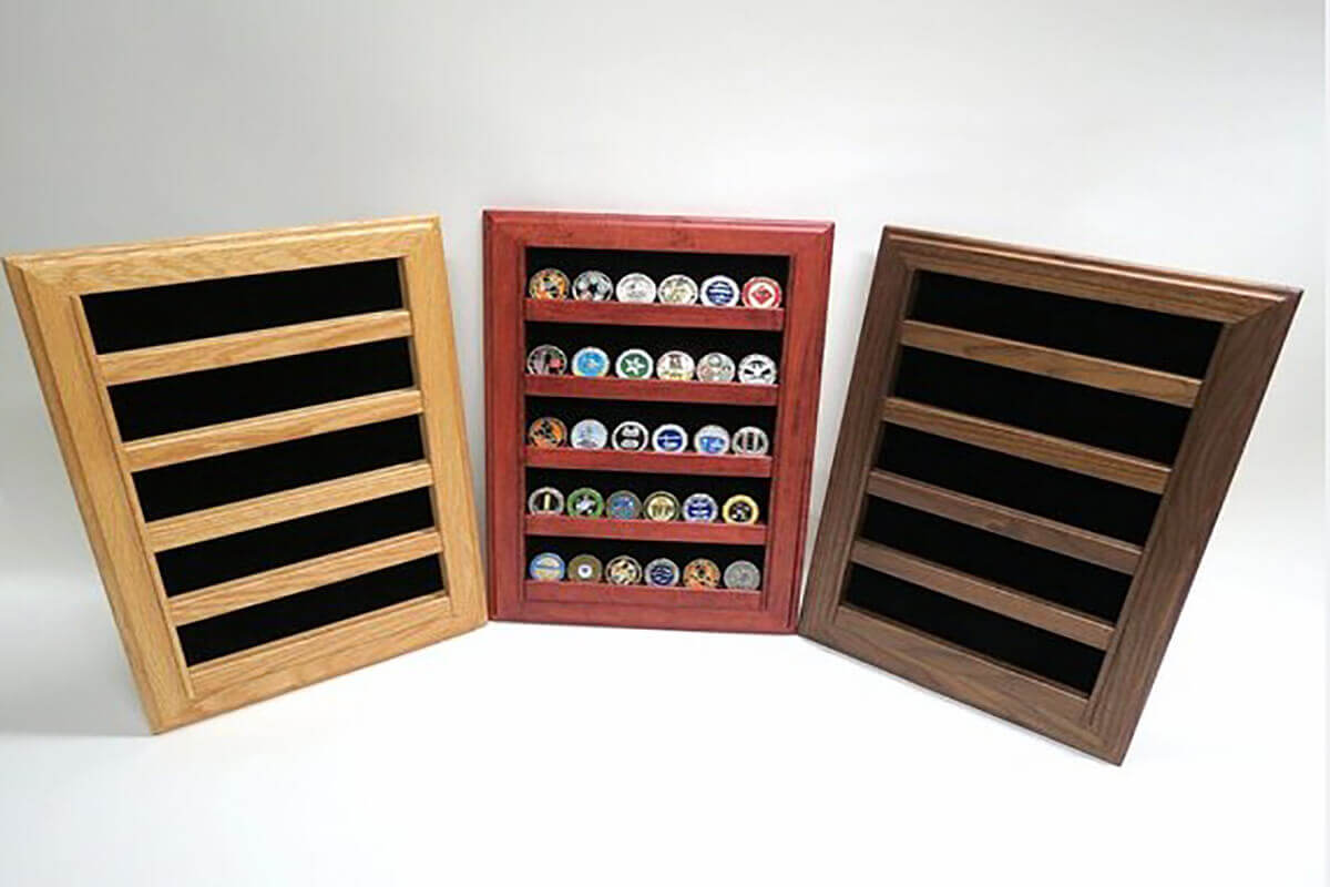 Create custom wood display cabinets