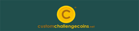 Custom challenge coins logo