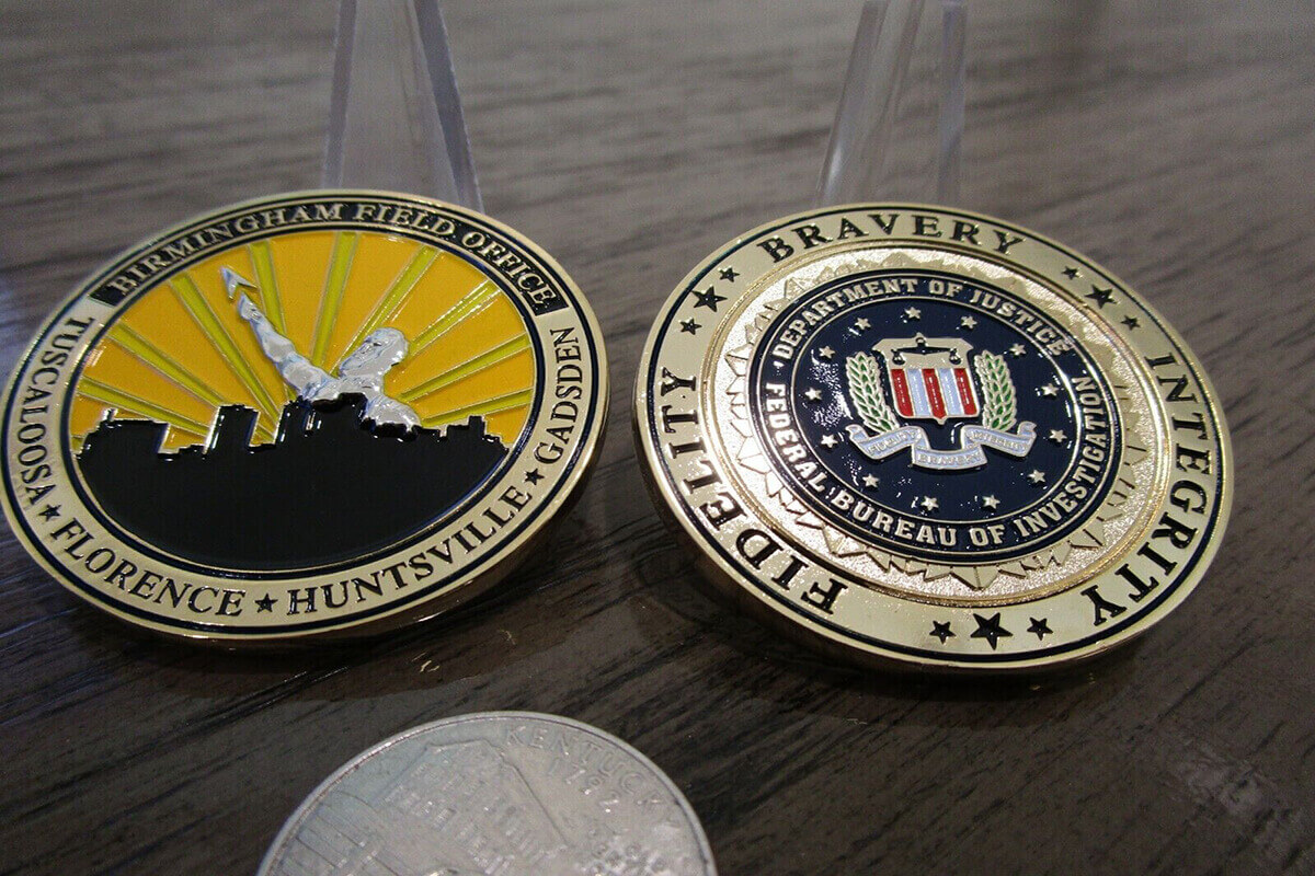 FBI Challenge Coins