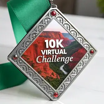 Custom virtual Challenge medal
