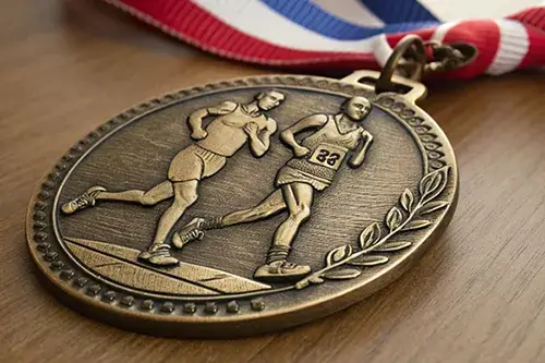 custom marathon medal