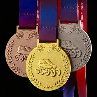 custom roller skating medals