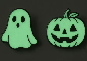 Custom Halloween Glow Pins