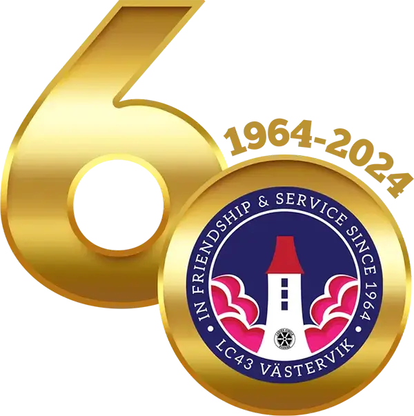 60 Anniversary pin design